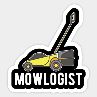 Lawn Mower - Mowlogist Sticker